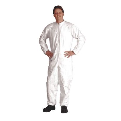 Picture of Dupont Tyvek Isoclean Coverall Lg Part# - Ic182Bwhlg002500