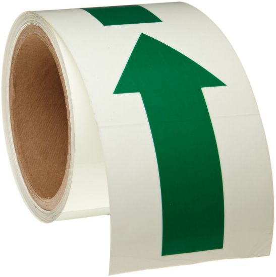 Picture of Brady® 3" Arrow Style Glow In The Dark Tape Part# - 90974