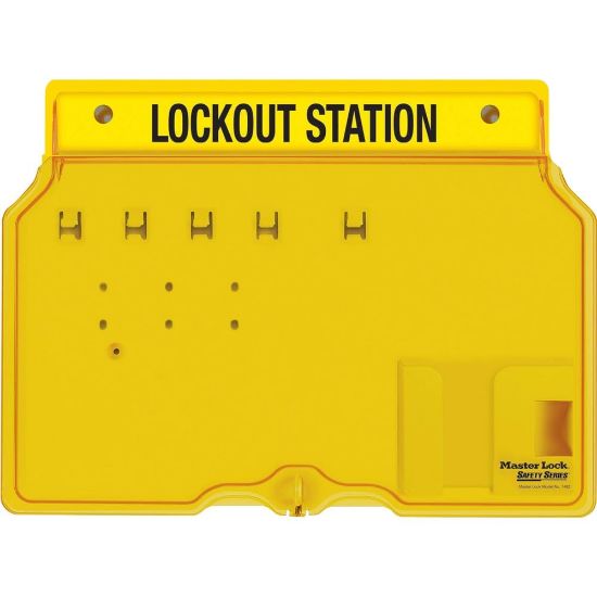 Picture of Master Lock® Safety Series Lockout Stations Part# - 1482B