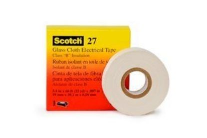 Picture of 3M™ Electrical 27 1"X60Yd Glass Cloth Tape Part# - 7000031347