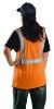 Picture of Occunomix 4/5X Occlx Ecnmy Mesh Vest Org Part# - Lux-Ssgc-O4/5X