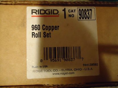 Picture of Ridgid® Roll Set For 2"-6" Copper Tube Type L-M-Dwv Part# - 90837