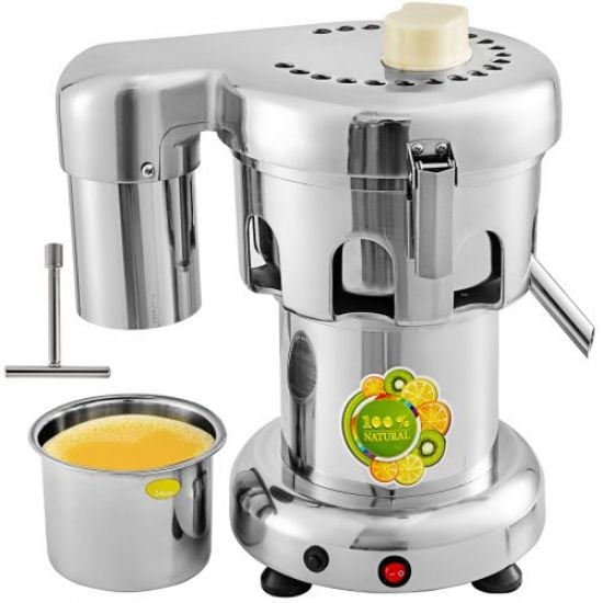 Picture of VEVOR Commercial Juice Extractor Heavy Duty Juicer Aluminum Casting and Stainless Steel Constructed Centrifugal Juice Extractor Juicing both Fruit and Vegetable