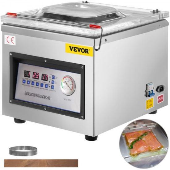 Picture of VEVOR Chamber Vacuum Sealer DZ-260C Kitchen Food Chamber Vacuum Sealer, 110V Packaging Machine Sealer for Food Saver, Home, Commercial Using