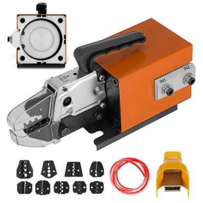 Picture of VEVOR Pneumatic Crimping Tool AM-10 Pneumatic Air Powered Wire Terminal Crimping Machine Crimping Up to 16mm2 Pneumatic Crimper (AM-10 Crimper)