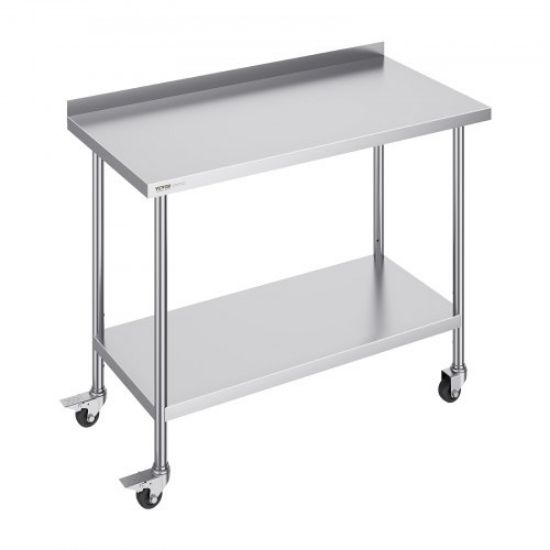 Picture of 24" X 24" Commercial Stainless Steel Work Table Bench Prep Kitchen Restaurant