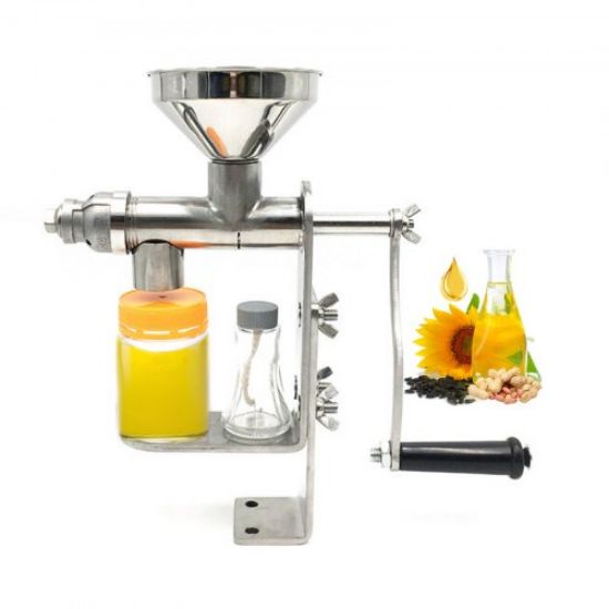 Picture of VEVOR Manual Oil Press Stainless Steel Oil Press Machine Nut and Seed Oil Press Household