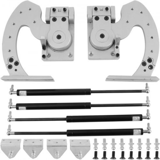 Picture of VEVOR Universal Lambo Door Kit Bolt On Vertical Doors Hinge Kit Fit for Audi Dodge Ford Honda Toyota Nissan Chevrolet etc. 90 Degree Vertical Lambo Door Conversion Kit (Universal)