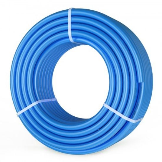 Picture of VEVOR 3/4" PEX Tubing 500Ft Non-Barrier PEX Pipe Red Pex-b Tube Coil for Hot and Cold Water Plumbing Open Loop Radiant Floor Heating System PEX Tubing (3/4" Non-Barrier, 500Ft/Blue)