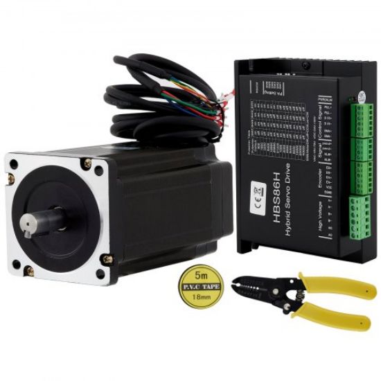 Picture of VEVOR Nema34 12Nm Closed Loop Stepper Servo Motor 2 Phase Hybrid Driver CNC Kit