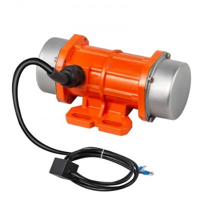 Picture of VEVOR AC Concrete Vibrator 110V, Motor Vibrating Motor 40W Single Phase AC Electric Vibrating Motor Aluminum Alloy Case 3600rpm Asynchronous Vibration Motor 2M Cable Concrete Vibrator IP65 Waterproof