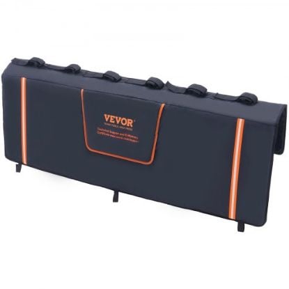 Picture of VEVOR Tailgate Pad for Bikes, Tailgate Protection Cover Carries UP to 5 Mountain Bikes,54" Bike Pickup Pad for Pickup Truck