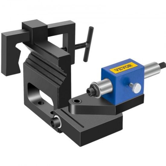 Picture of VEVOR Pipe Notcher Punch and Press Tool for 0-50 Degree Tube Notcher Tool Notches 3/4"-3" Round Tubing Bore Hole Pipe Knotcher Aluminium Frame Tubing Notcher for Cutting Holes Through Metal, Wood.