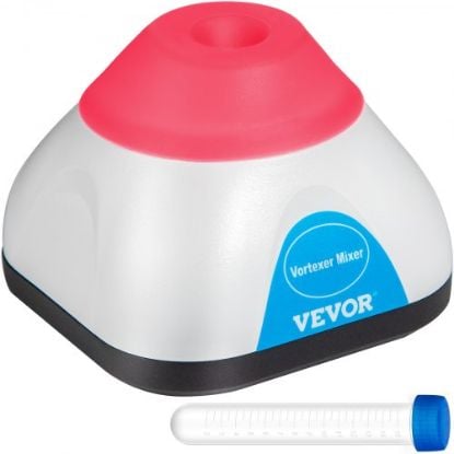 Picture of VEVOR Vortex Mixer, 3000rpm Mini Vortex Mixer Shaker, Touch Function Scientific Lab Vortex Shaker, Mix Up to 50ml, 6mm Orbital Diameter for Test Tube, Tattoo Ink, Nail Polish, Eyelash Adhesives, Paint