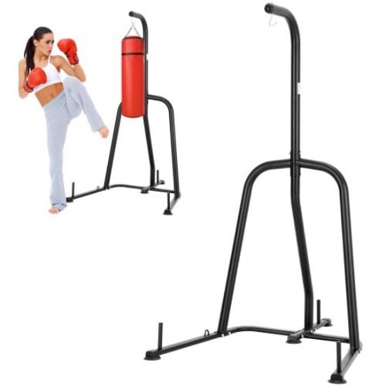 Picture of VEVOR Heavy Bag Stand Free Standing Punching Punch Bracket Station Boxing Stand Height Adjustable Folding Boxing Bag Stand for Home Fitness (Heavy Bag Stand)