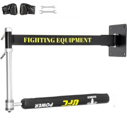 Picture of VEVOR Boxing Spinning Bar Wall Mount,Black Punching Spinning Bar for Boxing Speed Trainer,Boxing MMA Speed Reflex Training Equipment for Teenagers and Adults,Exercise Release Stress Lose Weight