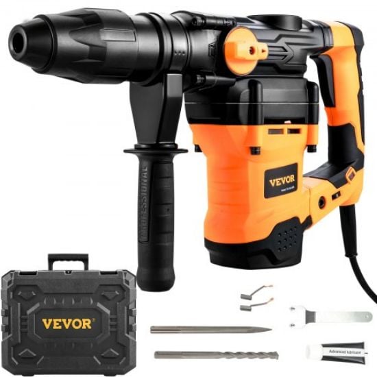 Picture of VEVOR Rotary Hammer Drill Corded Drills 1-1/4" 4 Modes SDS-Plus Chipping Hammers