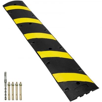 Picture of VEVOR 39 in Speed Bump 2000 lbs Cable Hose Protector Ramp Drop Over Cord Cover