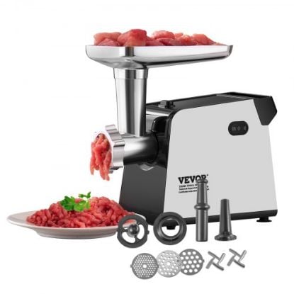 Picture of VEVOR Heavy Duty Electric Meat Grinder 992 Lb/H Capacity 1100W Sausage Stuffer