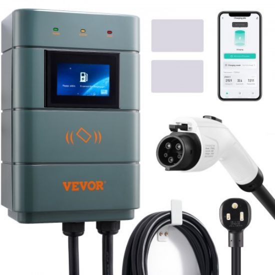 Picture of VEVOR Level 2 EV Charging Station 40A Home Electric Vehicle Charger NEMA6-50