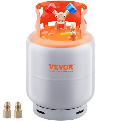 Picture of VEVOR Refrigerant Recovery Reclaim 30lb Cylinder Tank with Floating Switch