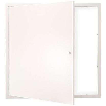 Picture of VEVOR Access Panel for Drywall & Ceiling, 16 x 16 Inch Plumbing Access Panels, Reinforced Access Door, Heavy-Duty Steel Wall Hole Cover, Easy Install Removable Hinged Panel for Wiring & Cables, Silver