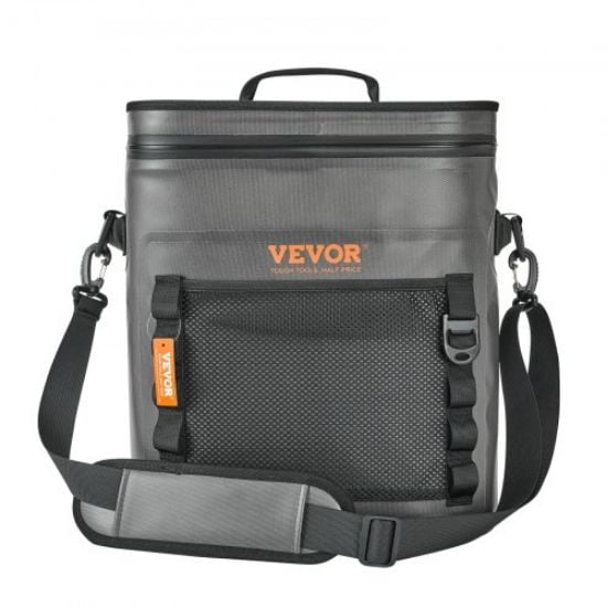 Picture of VEVOR Soft Cooler Bag, 16 Cans Soft Sided Cooler Bag Leakproof with Zipper, Waterproof Soft Cooler Insulated Bag, Lightweight & Portable Collapsible Cooler for Beach, Hiking, Picnic, Camping, Travel