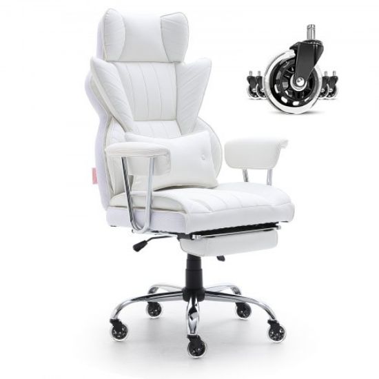 Picture of VEVOR Office Chair with Adjustable Lumbar Support, High Back Ergonomic Desk Chair with Adjustable Headrest, Ergonomic Office Chair Backrest with 2D Armrest, Computer Chair for Home, Office