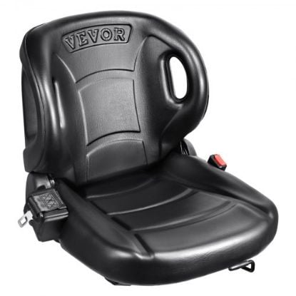 Picture of VEVOR Universal Tractor Seat, Lawn Mower Seat with Micro Switch and Drainage Holes, 6.3-11.8 inch Extended Slot Tractor Seat for Tractor Loader Excavator