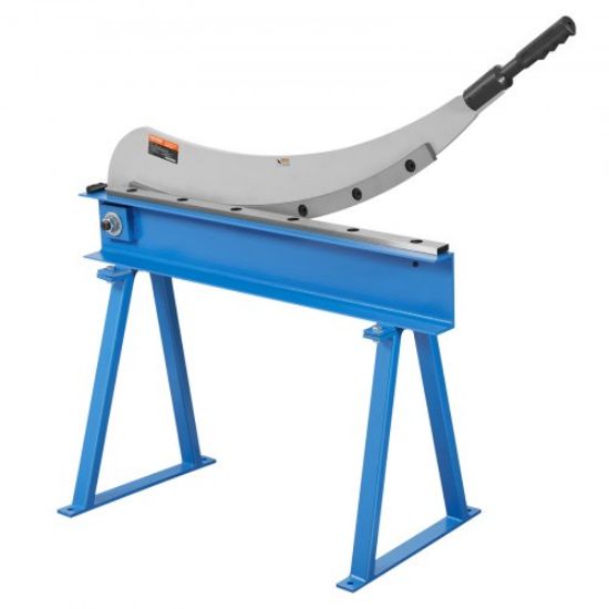 Picture of VEVOR 32" Manual Hand Plate Shear for Metal Sheet Processing, Benchtop Cutter with Q235 Material, for Crafts Thick Steel Crafting, Heavy Duty Roll Press Machine for Builders, DIY Enthusiasts