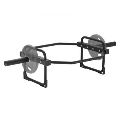 Picture of VEVOR Safety Squat Bar, 700 LBS Fitness Squat  Bar, Safety Squat Bar Attachment with Shoulder and Arm Pads, 28mm Diameter Weight Bar, Ideal for Front Squats, Lunges, Rehab, Physical Therapy