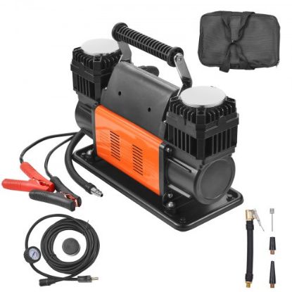 Picture of VEVOR Tire Inflator Portable Air Compressor 7800mAh 2X Faster 160PSI Auto-Off