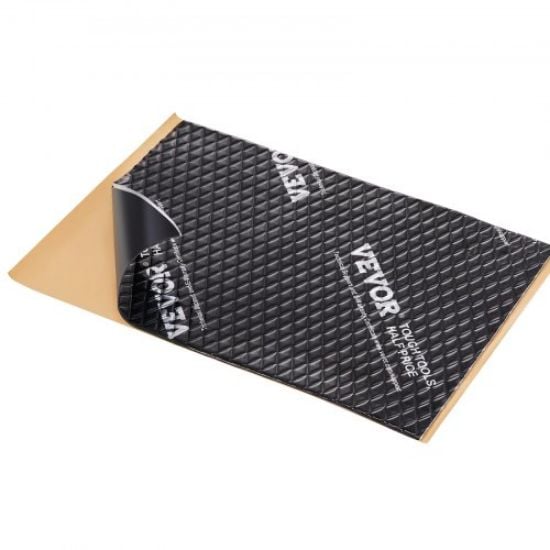 Picture of VEVOR Car Sound Deadening Mat, 400 mil 16 sqft Automotive Sound Deadener, High Density Foam Sound Deadener Material & Heat Barrier, Double Layer Waterproof Structure Acoustic Insulation Mat