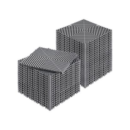 Picture of VEVOR Interlocking Tile 50PCS Gray, Drainage Tiles 12" x 12" Splicing, Soft PVC Interlocking Drainage Floor Tiles, Non-Slip Drainage Holes for Restroom, Bathroom, Kitchen, Pool, Wet Areas