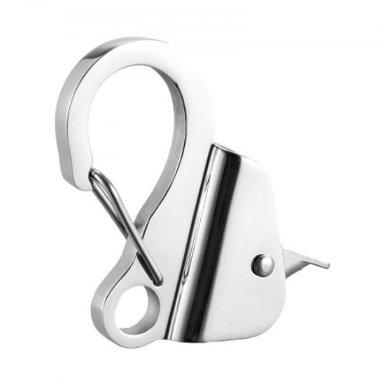 Picture of VEVOR Boat Anchor Hook, 304 Stainless Steel Slide Anchor, Knotless Anchor System with Quick Release, Boat Anchor Hook Clips for 3/8" - 5/8" Boat Anchor Rope, Easy to Use, Holds 3700 LBS