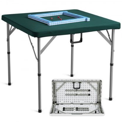 Picture of VEVOR Mahjong Table Fold-in-Half 4 Player Card Table & Wear-Resistant Tabletop