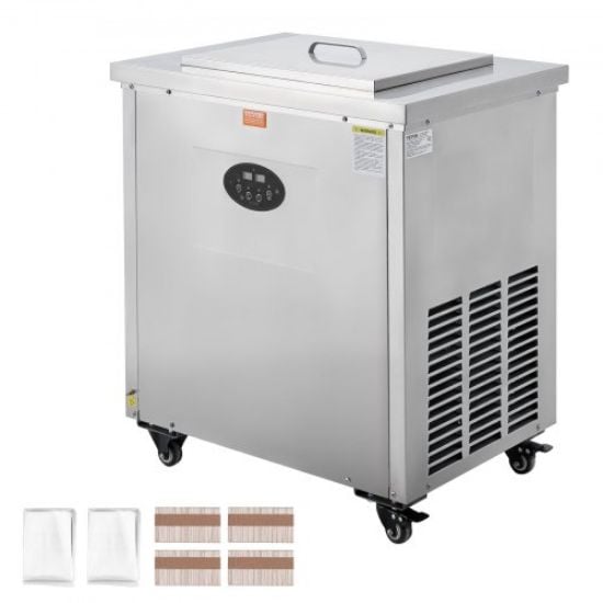 Picture of VEVOR Commercial Popsicle Machine 4 Mold Set - 120 PCS Ice Pops Making Machine