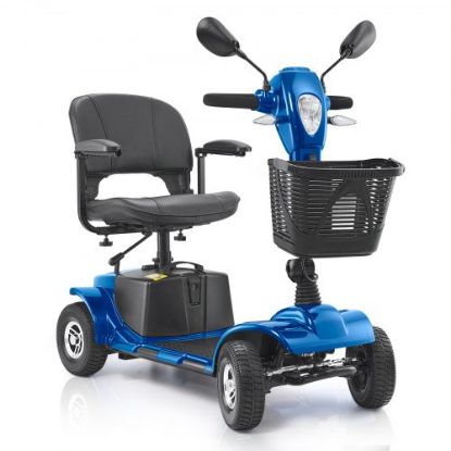 Picture of VEVOR 3-Wheel Folding Mobility Scooter for Seniors 12 Mile Range 265LBS Capacity