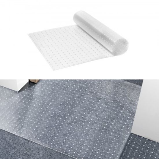 Picture of VEVOR Carpet Protection Film, 40" x 84' Floor and Surface Shield, Easy to Cut Simple Installation, Fiber Fabric Car Mat Protection Film Roll for Construction & Renovation,Blue