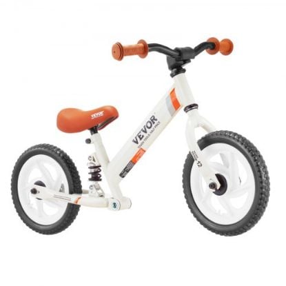 Picture of VEVOR Toddler Balance Bike, 12" Carbon Steel Kids Bike with Adjustable Seat & Handlebar, EVA Foam Tires, No Pedal Kids Balance Bicycle Gift for 1-5 Years Boys Girls, 55LBS Support