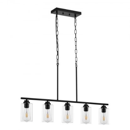 Picture of VEVOR Modern Chandelier Light Fixtures Dimmable LED Pendant Light Remote Control