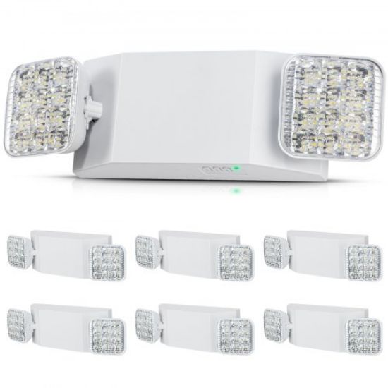 Picture of VEVOR 24 PCs Commercial Emergency Light LED Exit Lighting Fixture Backup Battery