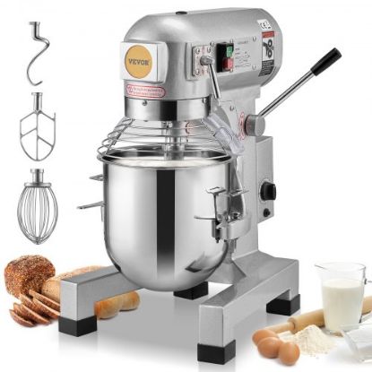 Picture of VEVOR Commercial Food Mixer 28.5L 3-Speed Stand Dough Mixer 1100W for Restaurant