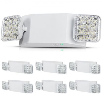 Picture of VEVOR 12 PCs Commercial Emergency Light LED Exit Lighting Fixture Backup Battery