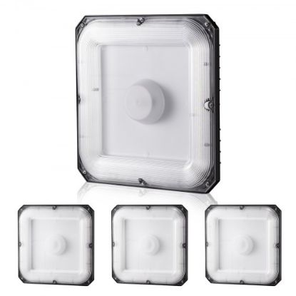 Picture of VEVOR 4 Pack LED Canopy Lights 80W 8800LM 5000K Daylight Outdoor Canopy Lighting