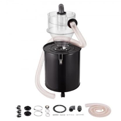 Picture of VEVOR Cyclone Dust Separator w/ Tank Vacuum Cleaner Separator 4" for 13 Gal Tank