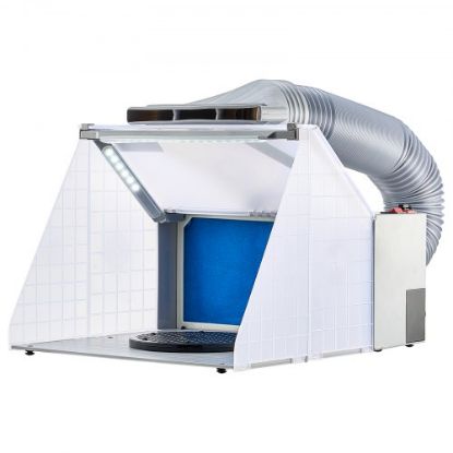 Picture of VEVOR Airbrush Spray Booth Dual-Fans Portable Hobby Airbrush Paint Spray Booth