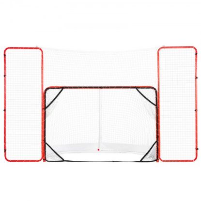 Picture of VEVOR Street Hockey Net Indoor Outdoor Steel Hockey Goal Set 72"x48"