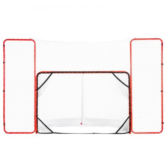 Picture of VEVOR Street Hockey Net Indoor Outdoor Steel Hockey Goal Set 72"x48"