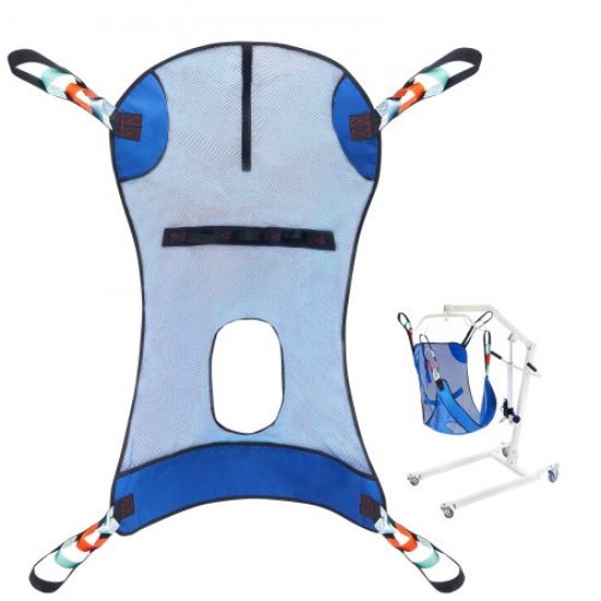 Picture of VEVOR Universal Full Body Patient Lift Sling Patient Lift Medical Aid Sling 400LBS